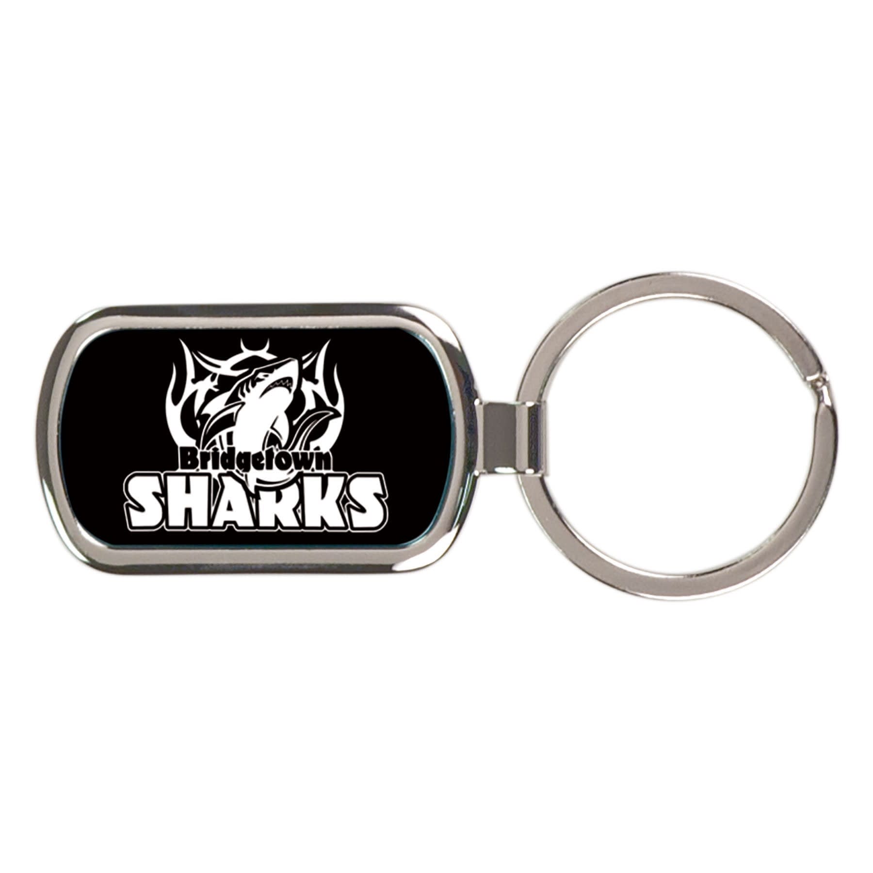 Metal Keychain with Insert - KCM04