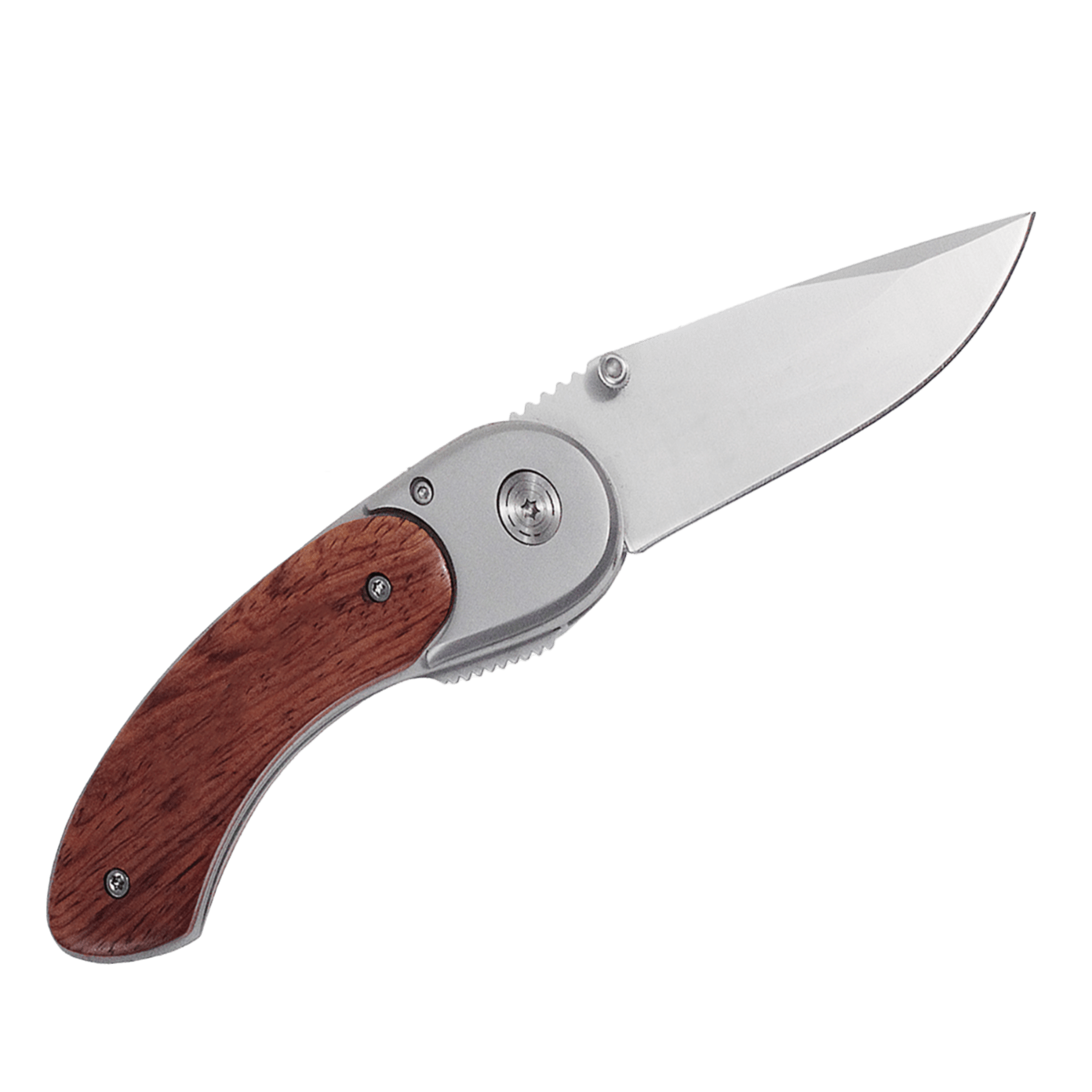 Rosewood Curved Handle Knife