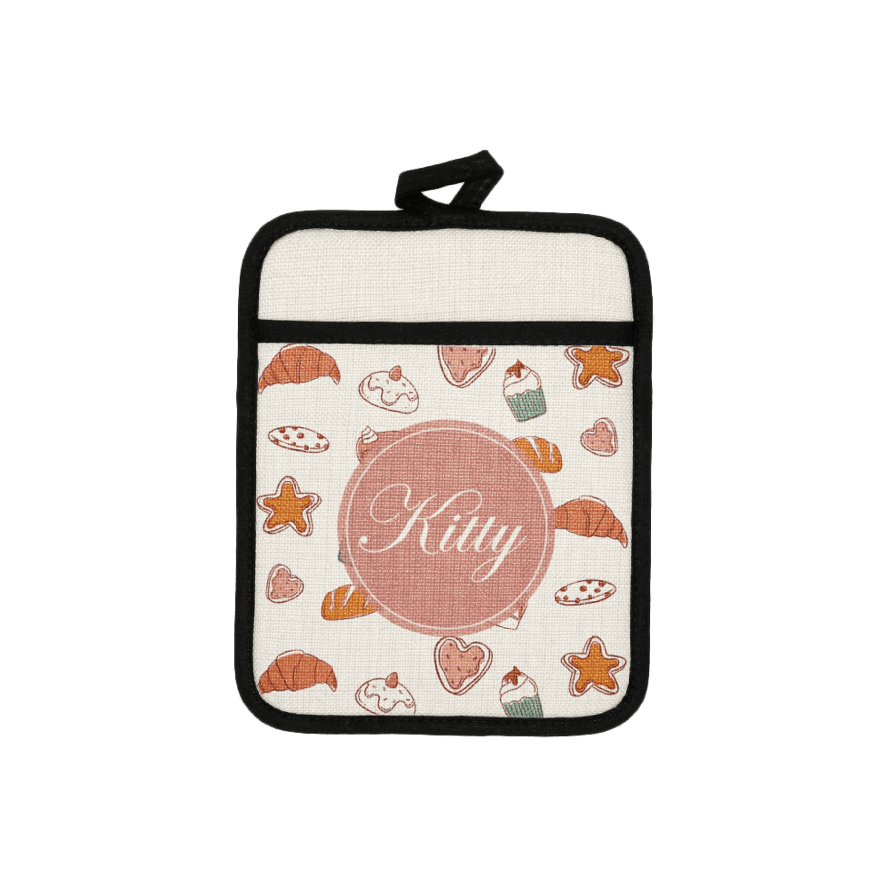 Linen Pot holder with Pocket