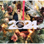 Custom Engraved Acrylic Horizontal 2024 Ornament - OA17