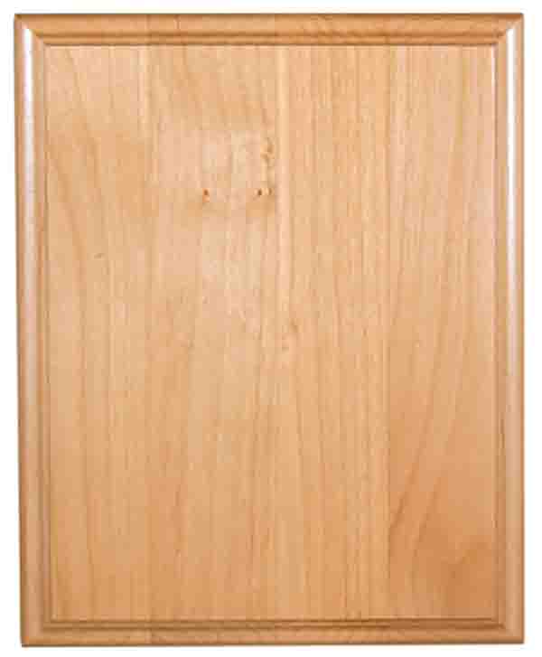12" x 15" Genuine Red Alder Plaque