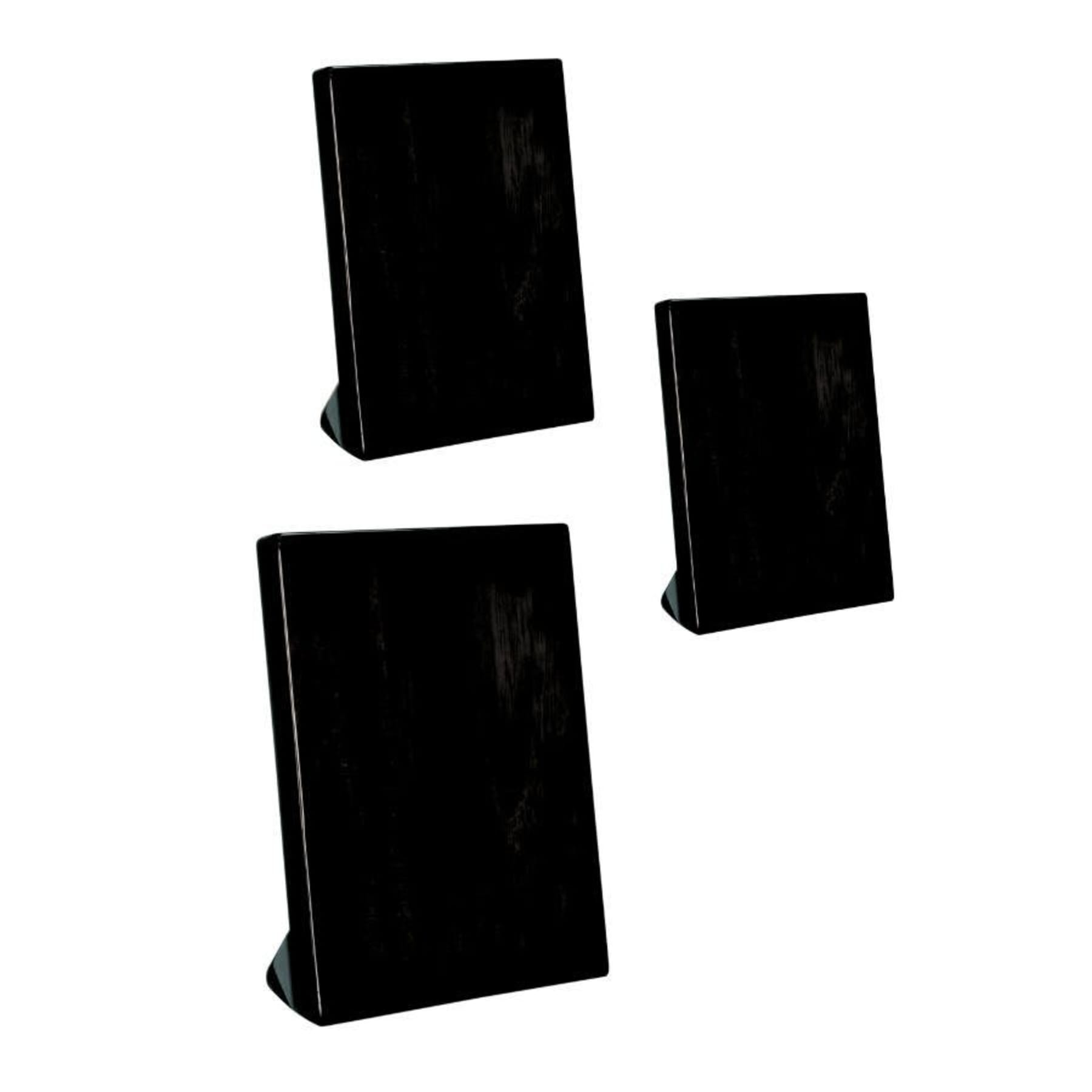 Black Piano Finish Standing Plaque - PWBL01
