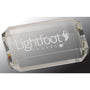 Crystal Rectangle Paperweight with Clipped Corners