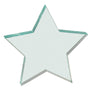 5" x 5" Jade Star Acrylic Paperweight