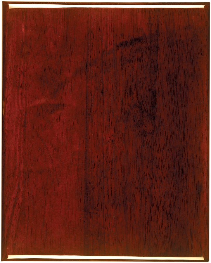 9" x 12" Rosewood Piano Finish Plaque