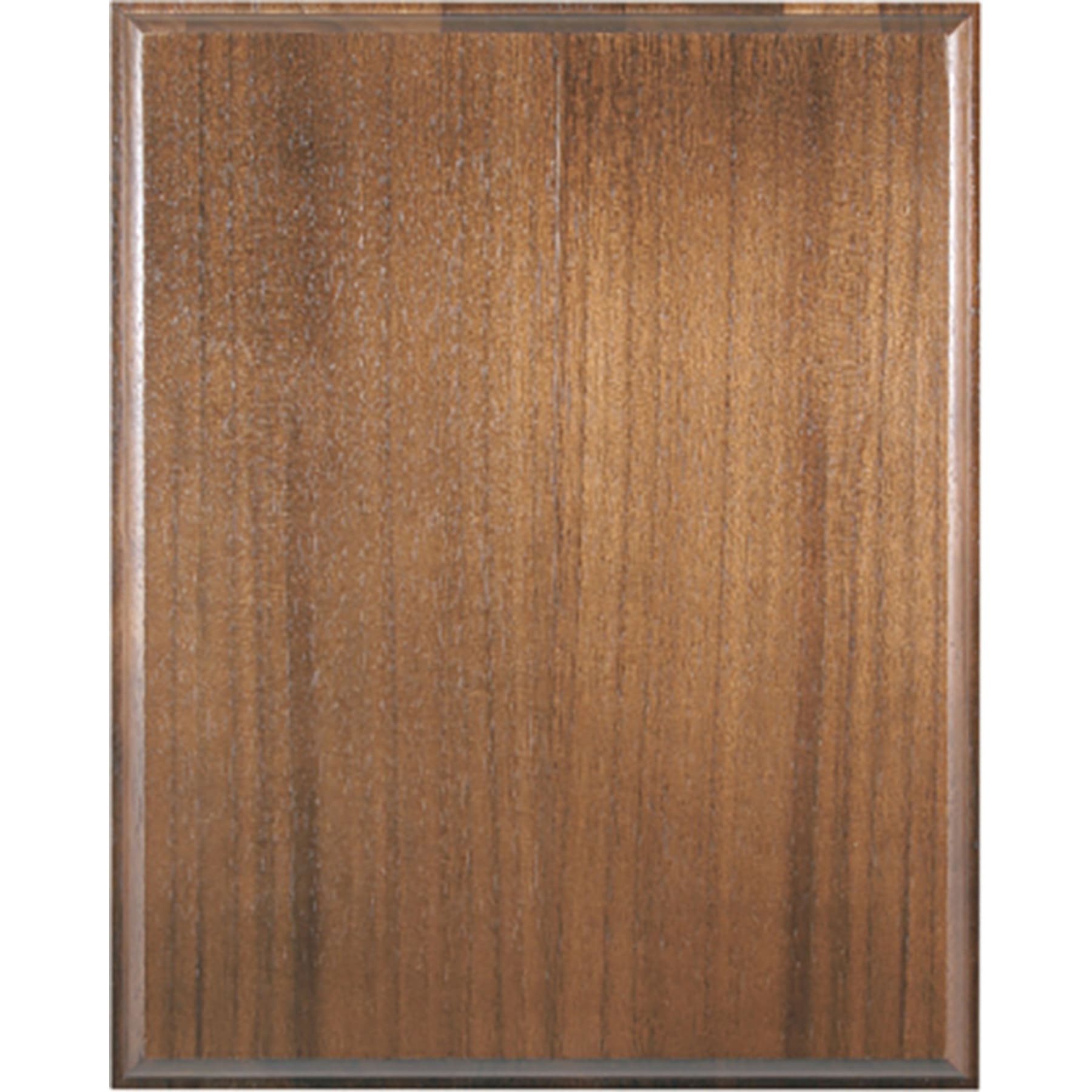 7" x 9" 45 Degree Bevel Edge Genuine Walnut Plaque