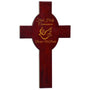 8" x 13.6" Rosewood Piano Finish Cross