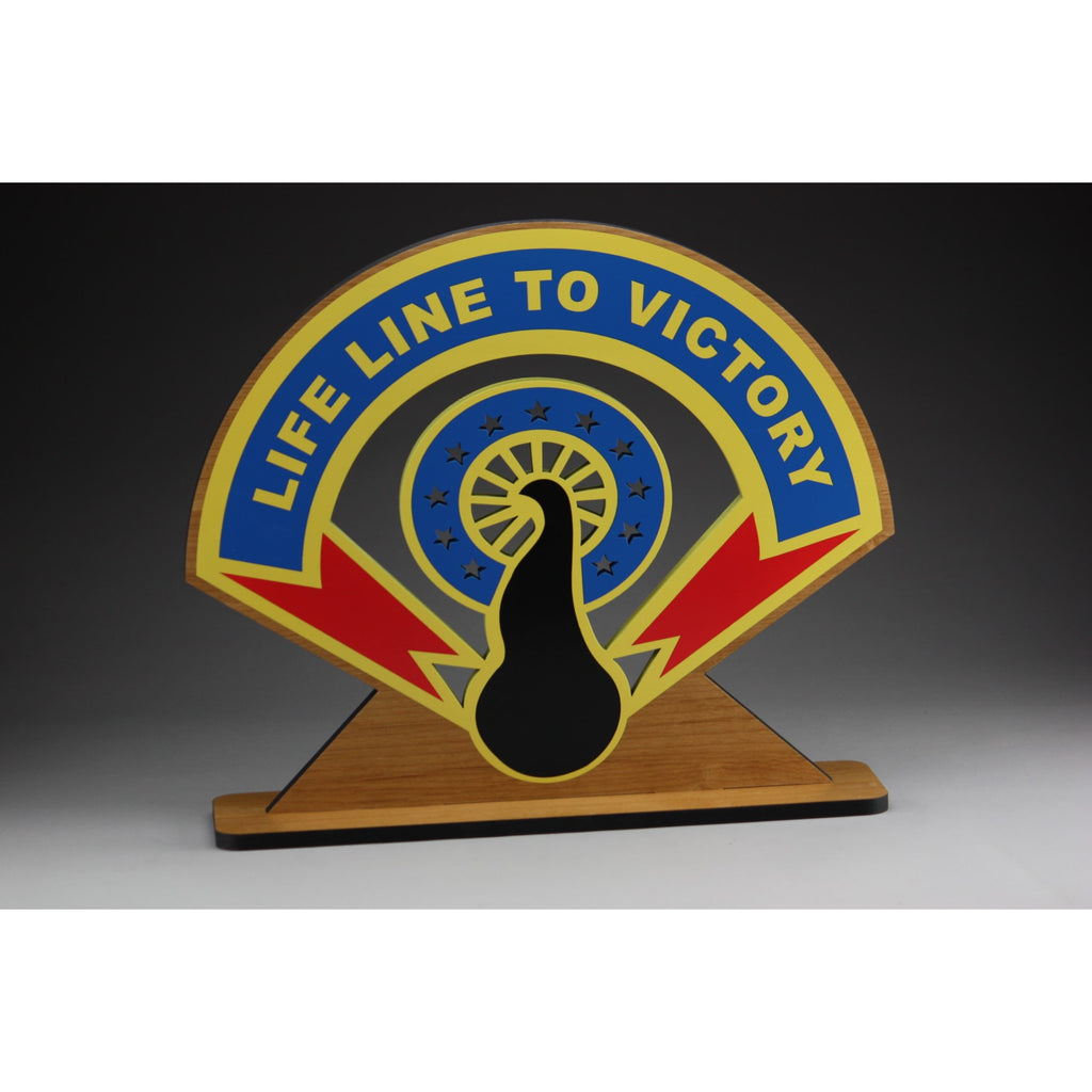 Hardwood Table Sign Centerpiece - SS05