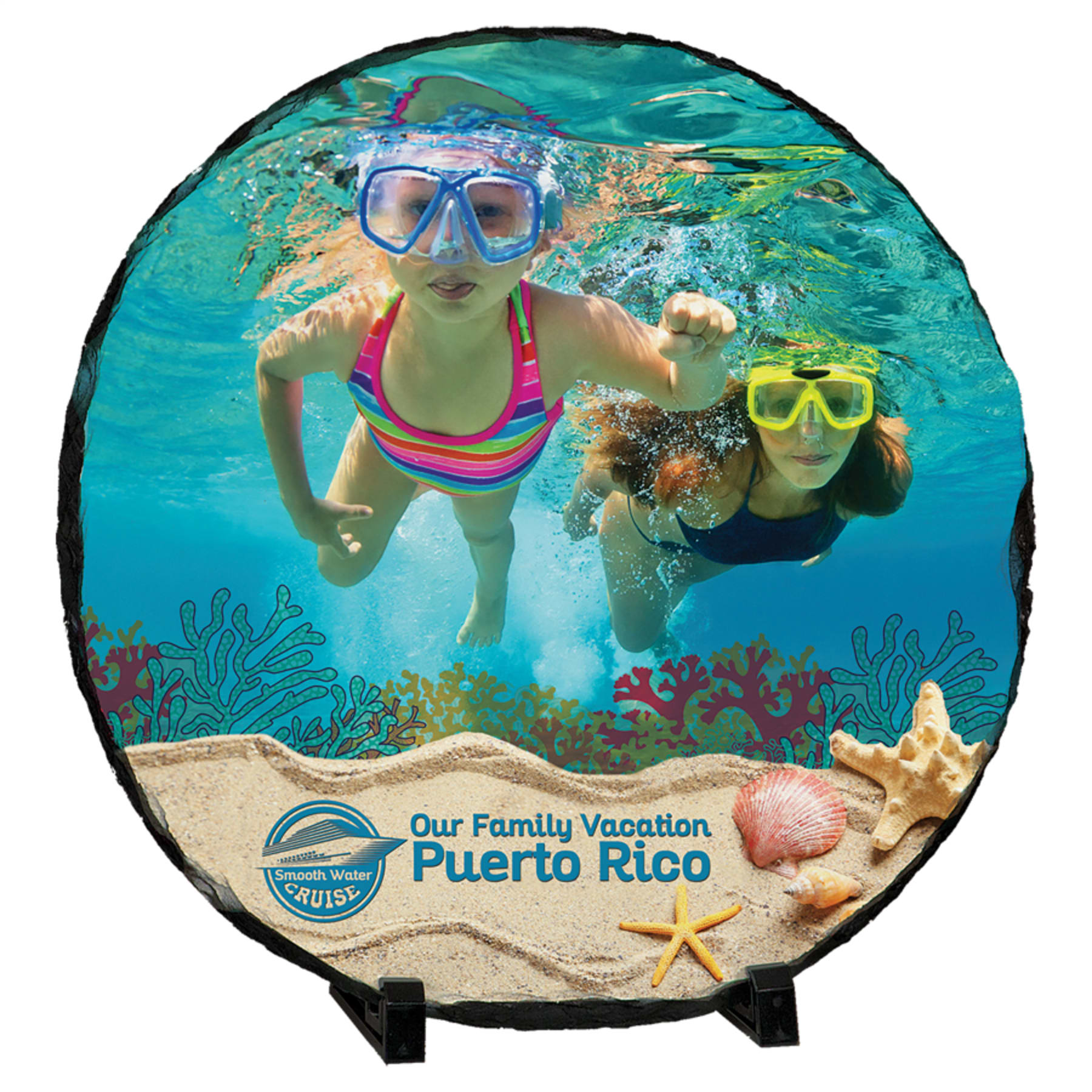 SubliStone Slate Sign with Stand - SS10