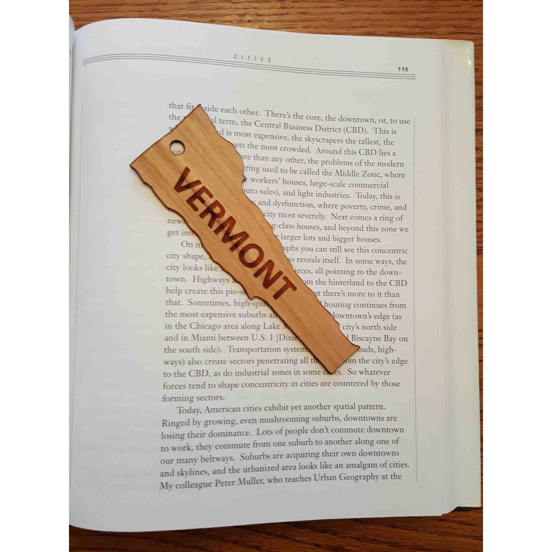 1.5" x 5.75" - Vermont Hardwood Bookmarks
