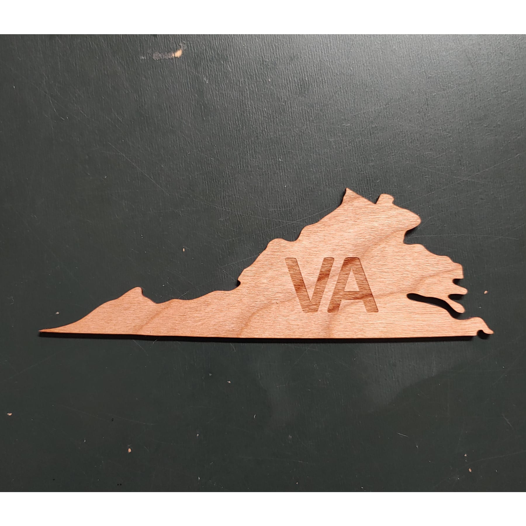 1.5" x 5.75" - Virginia Hardwood Bookmarks