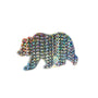 Custom Size, Shape and Print Glitter Stickers