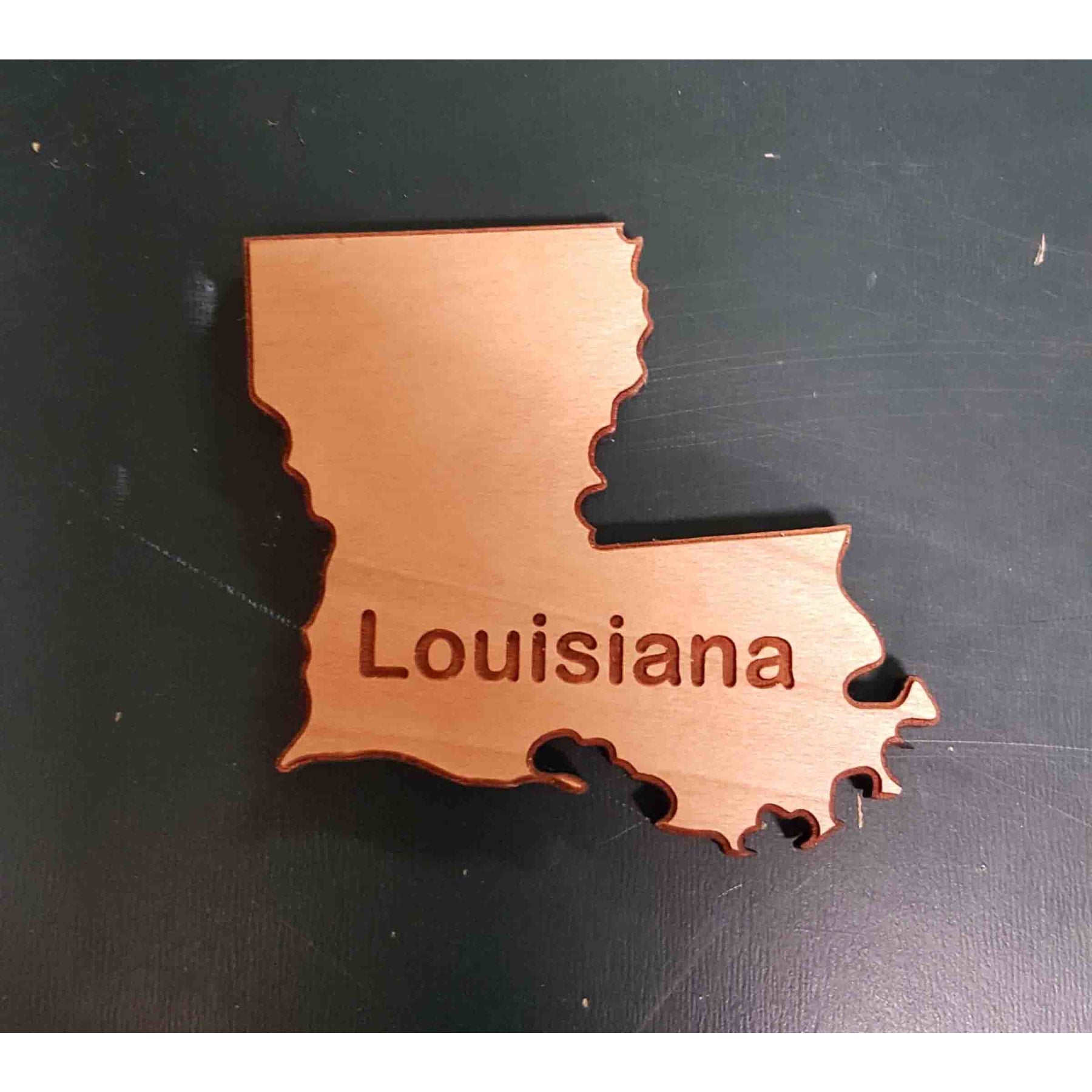 2" - Louisiana Hardwood Magnets