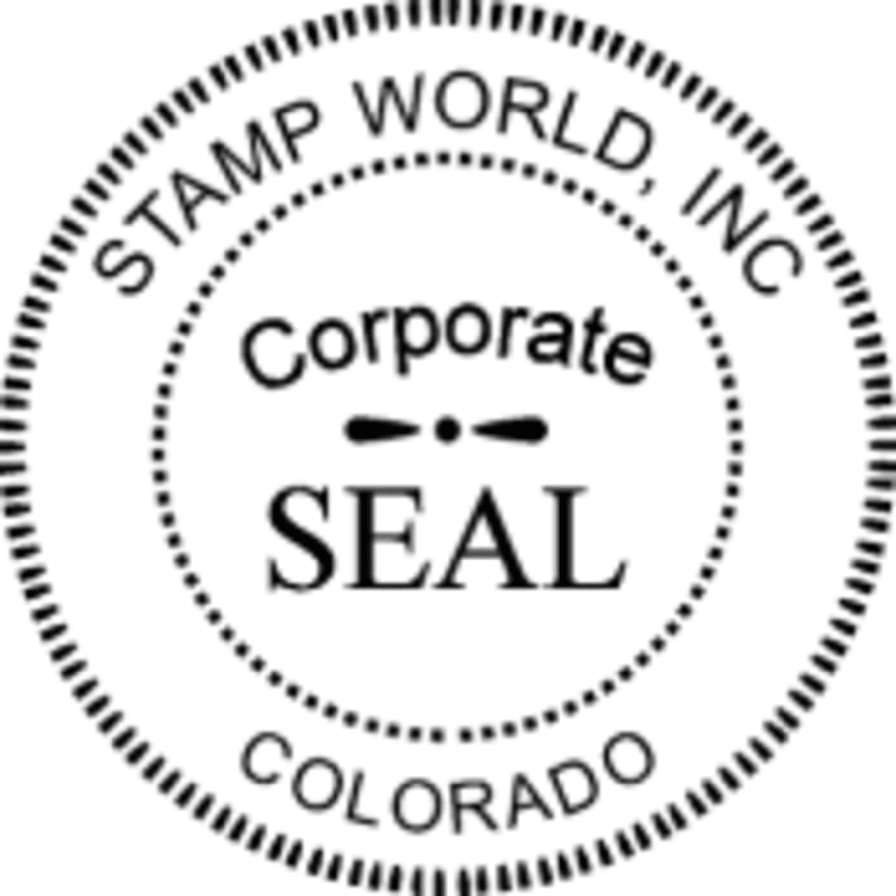 Custom Rubber Stamp Seal - STMP01
