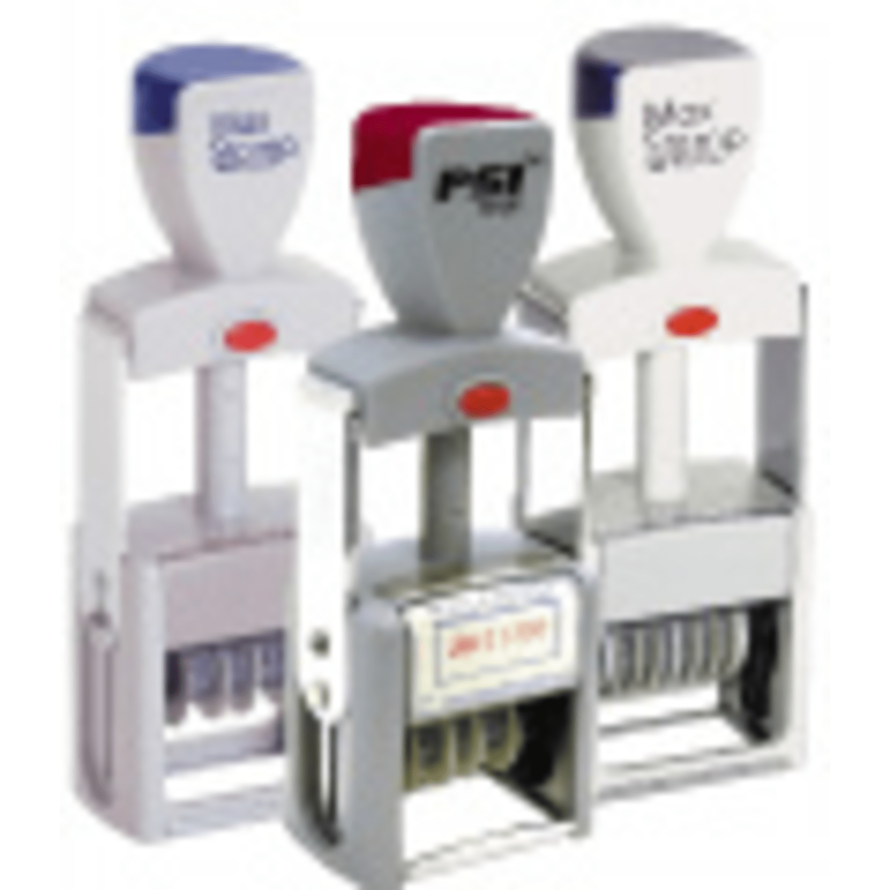 1.2" x 1.8" - Dater Rubber Stamp - Self Inking