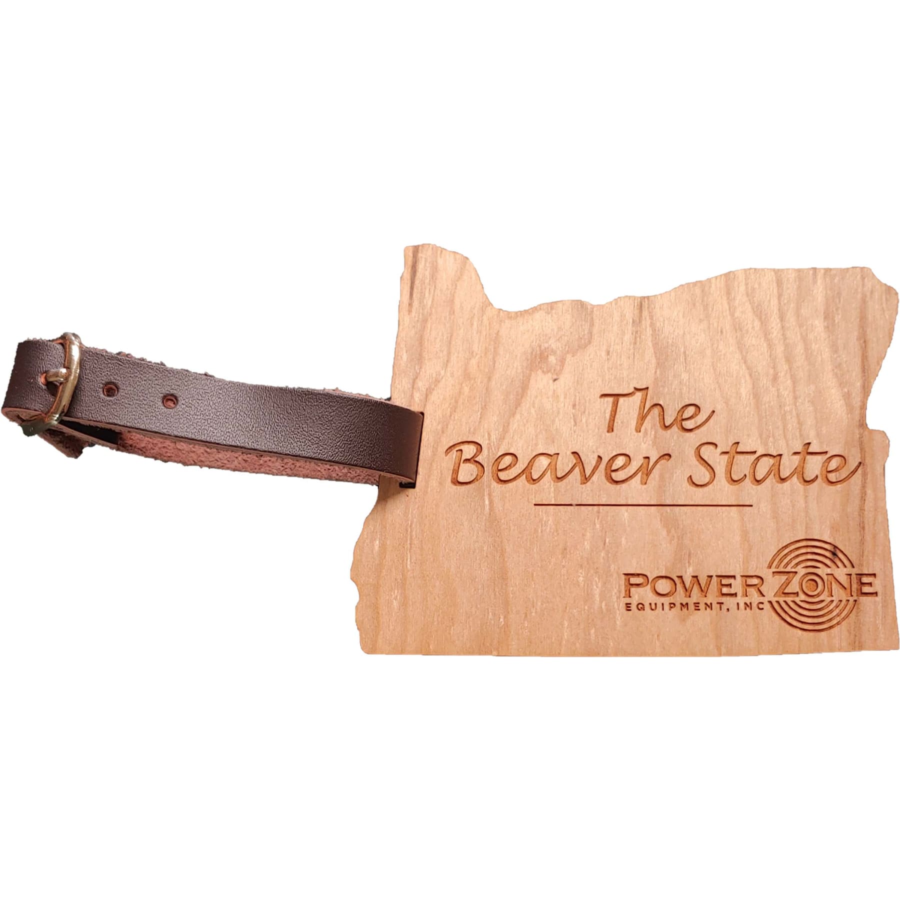 3" x 4" - Oregon Hardwood Luggage Tags