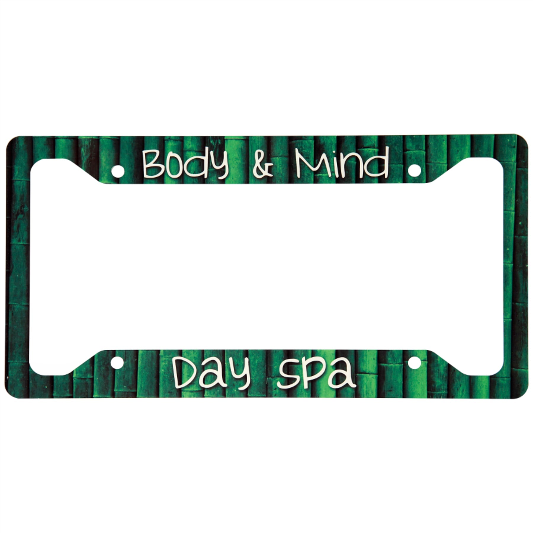 Gloss Aluminum License Plate Frame - SV02