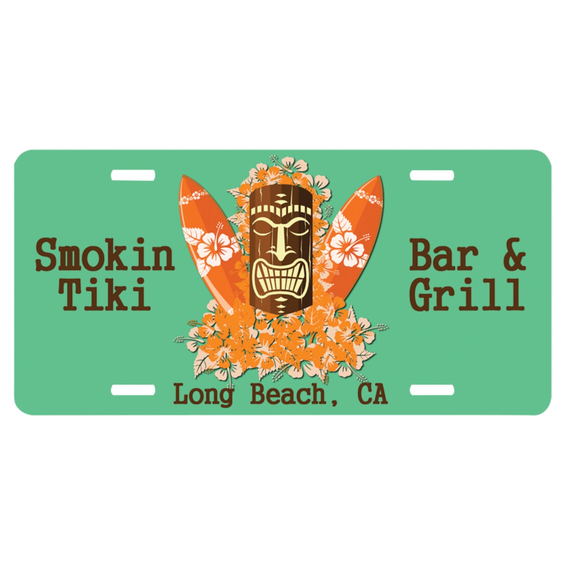 6" x 12" - Aluminum License Plate