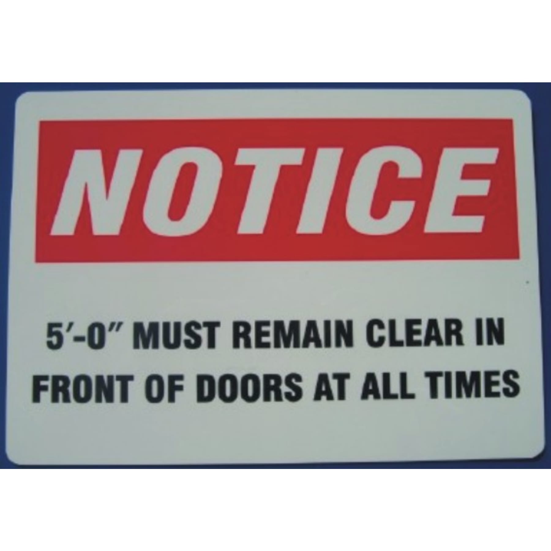 Aluminum Signs - SW11