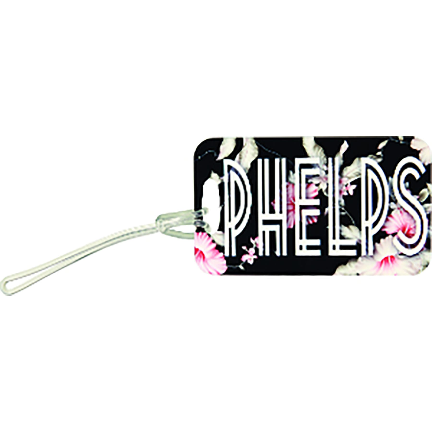 Semi Gloss Unisub Aluminum 2 Sided Bag Tag - TGL08