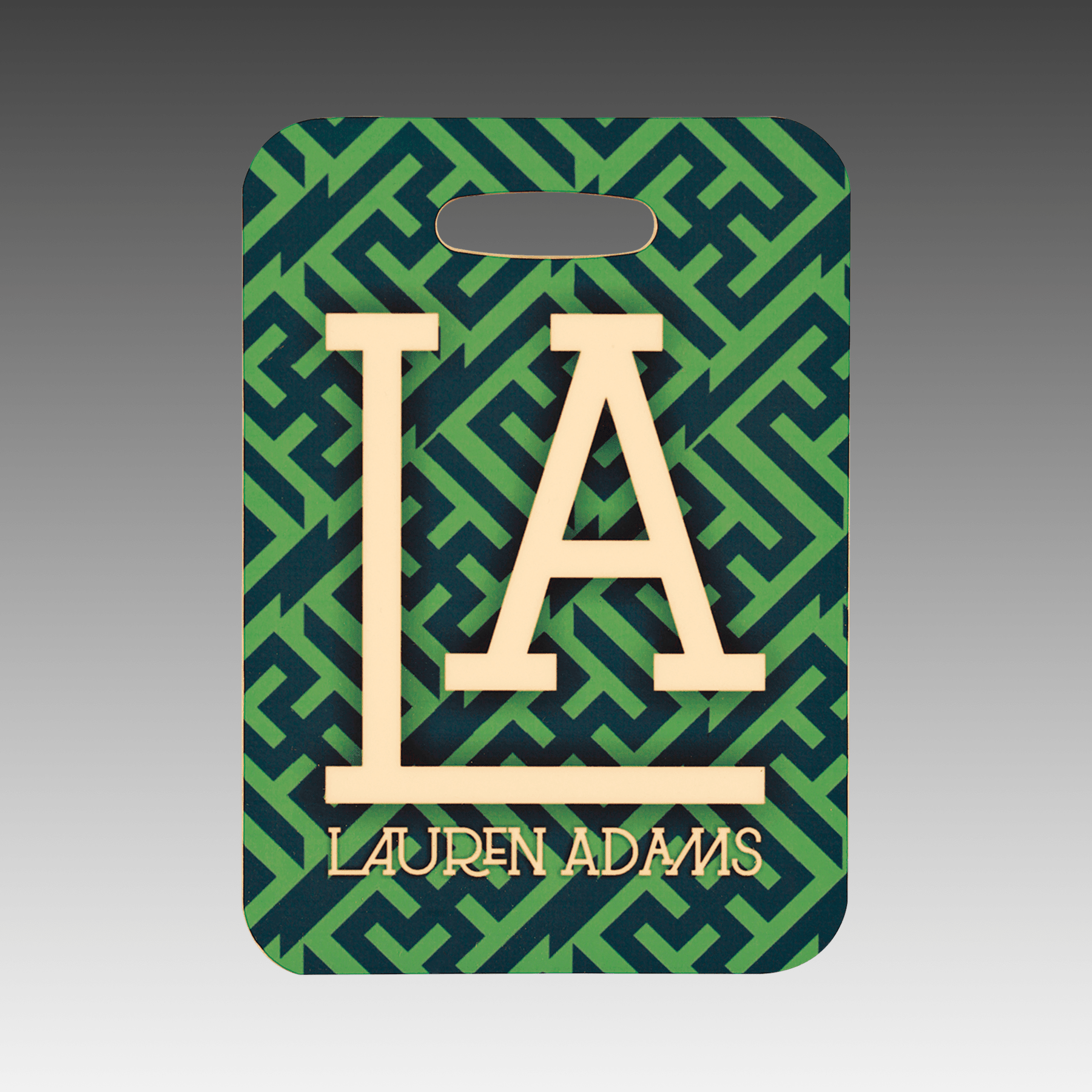 Gloss Unisub FRP 2 Sided Bag Tag - TGL09