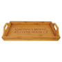 Bamboo Serving Tray  (Insert/Plate not included)