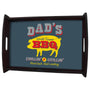 Unisub Espresso Black Serving Tray with Sublimatable Insert