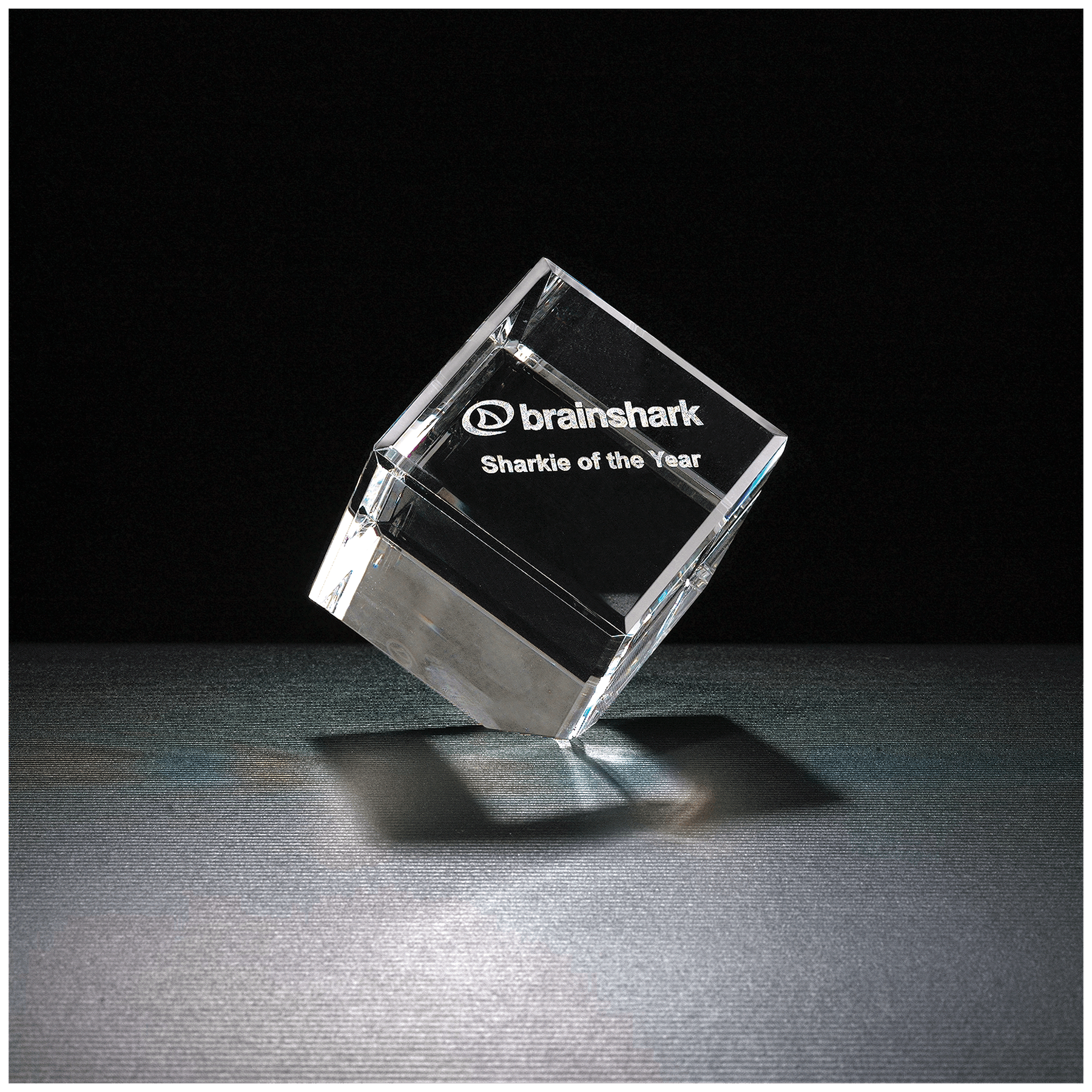3" Cube Series, Clipped Cube Multi-Faceted Award
