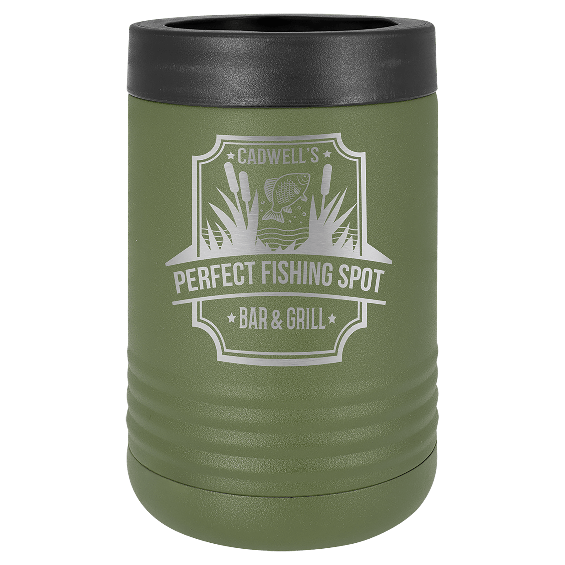 Polar Camel Olive Green Stainless Steel Beverage Holder