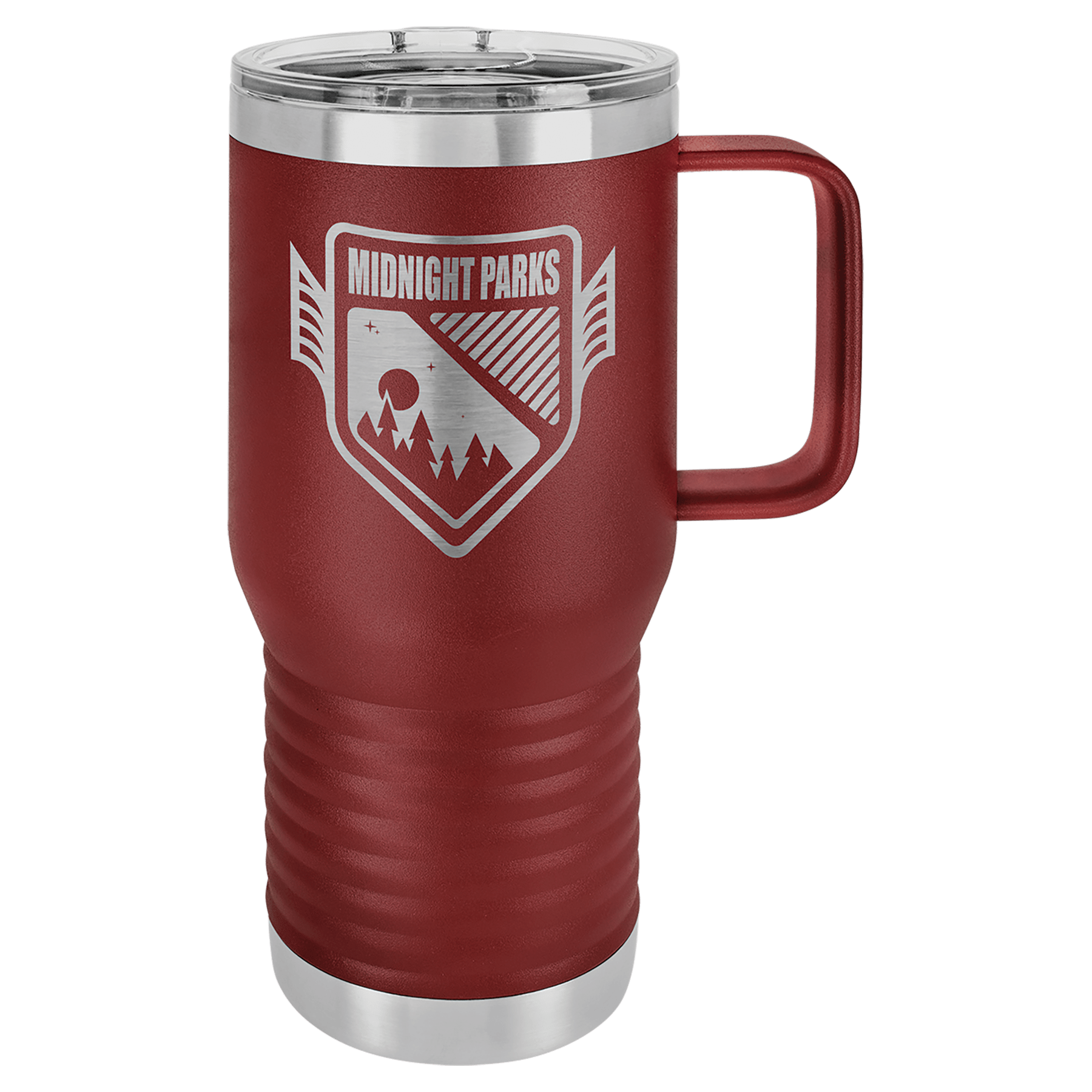 Polar Camel 20 oz. Maroon Travel Mug