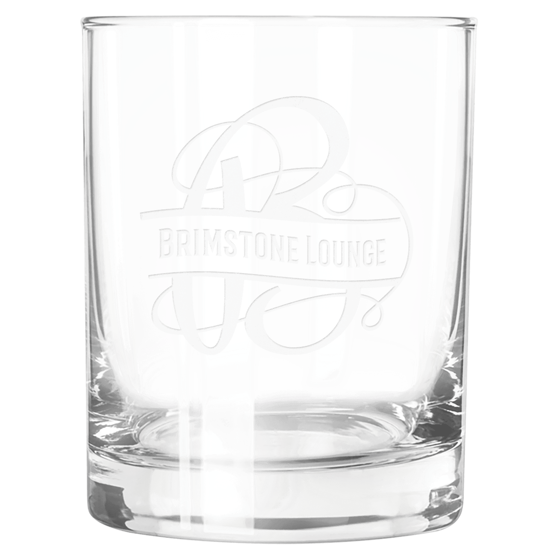 Heavy Base Finedge Rocks Glass - GWR34