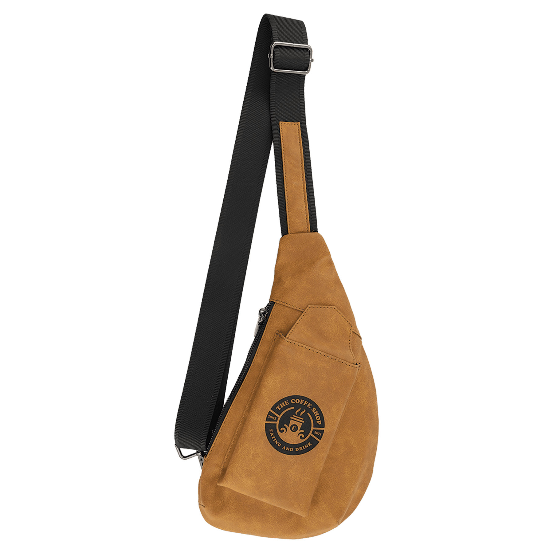 Leatherette Crescent Bag - WLT20