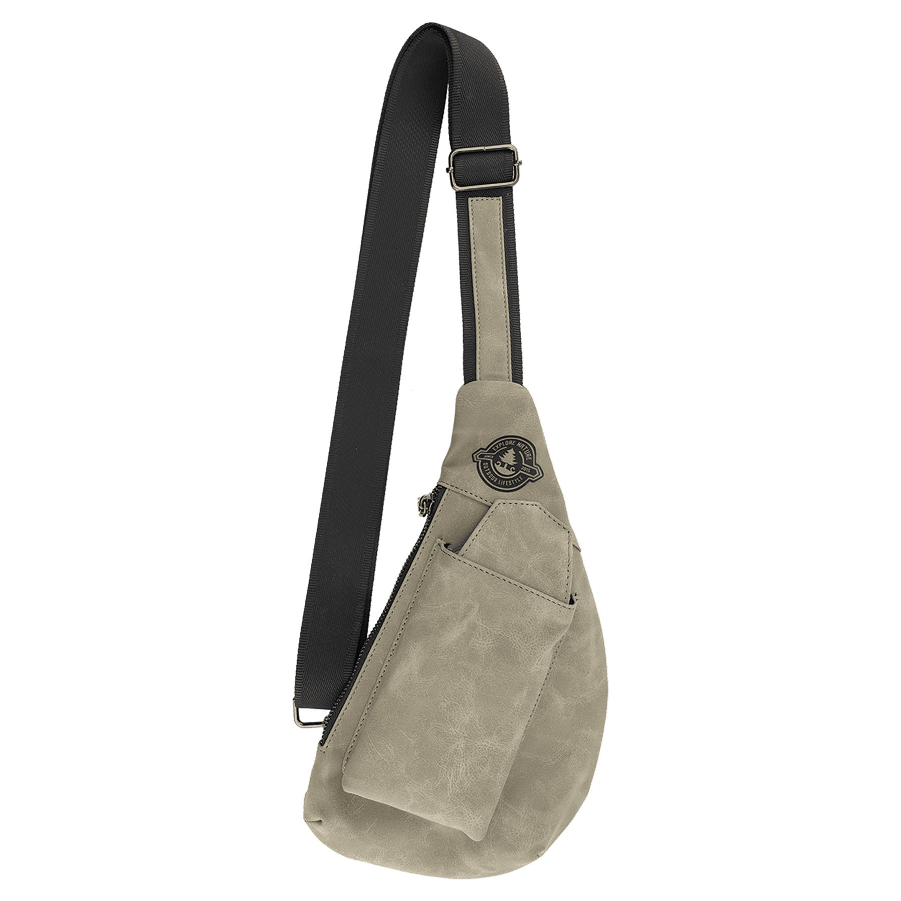 Leatherette Crescent Bag - WLT20
