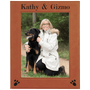 8" x 10" Rawhide Leatherette Photo Frame