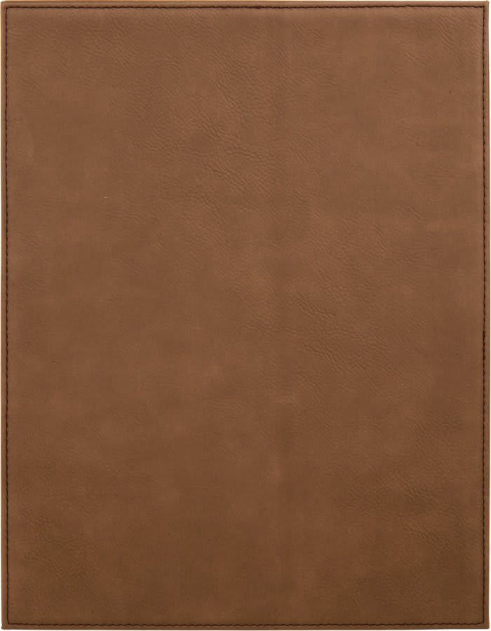 Leatherette Plaque - PL01