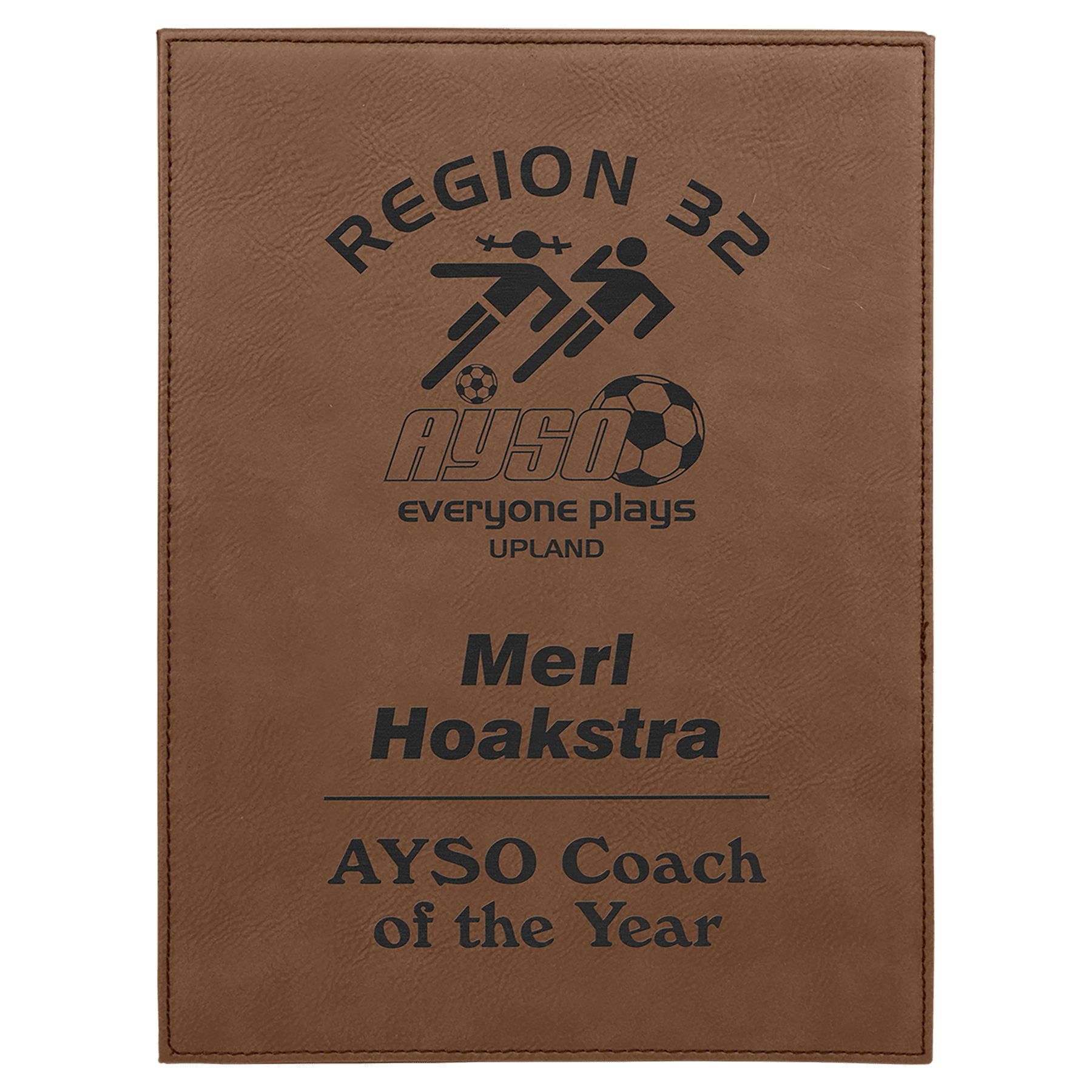 Leatherette Plaque - PL01
