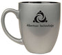 16 oz. Silver Ceramic Bistro LazerMug