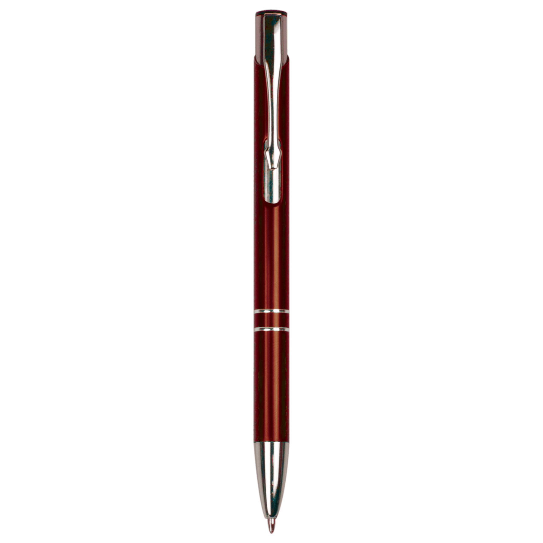 Burgundy with Silver Trim Pen