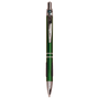 Green with Silver Trim Pen with Gripper