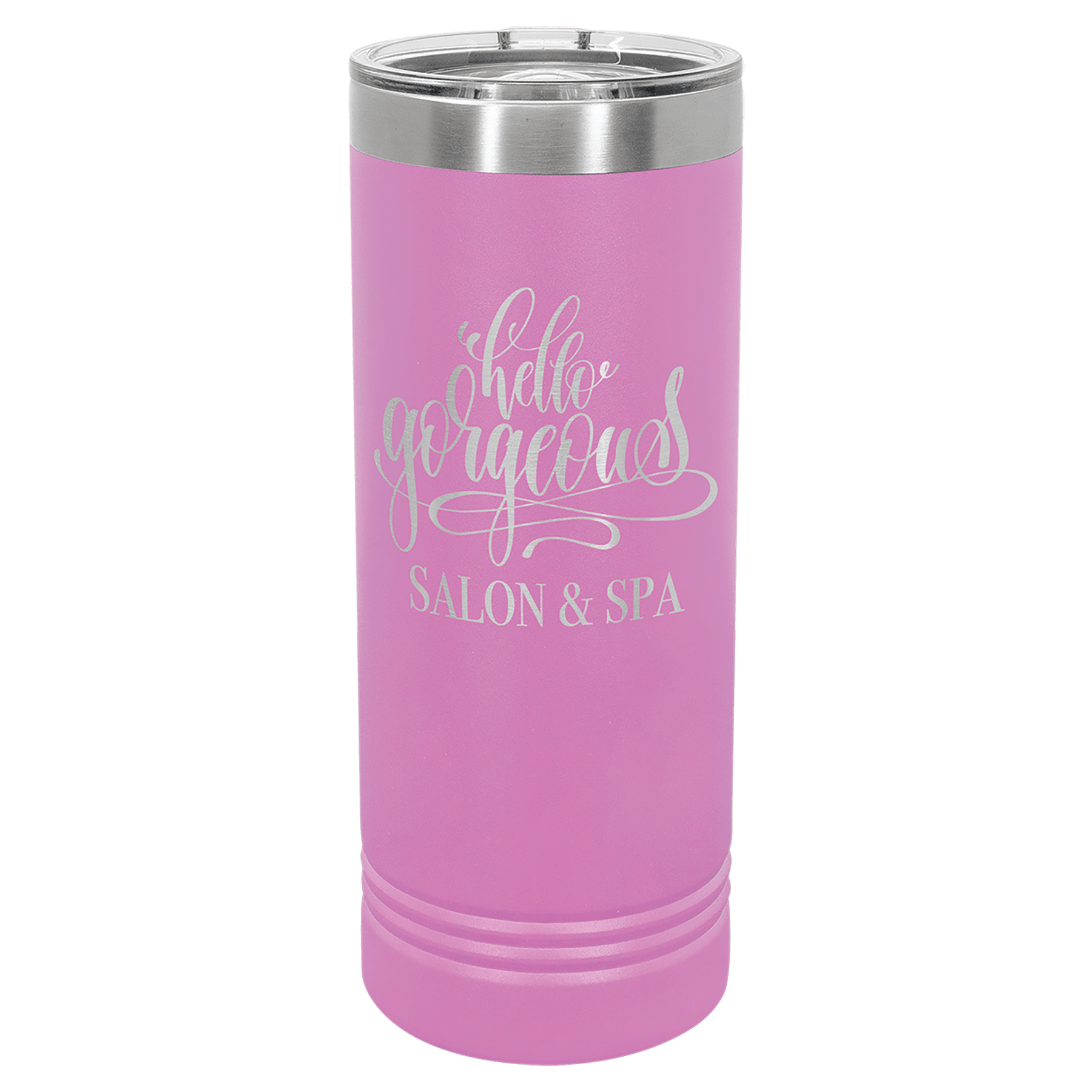 Polar Camel 22 oz. Light Purple Skinny Tumbler w/Slider Lid