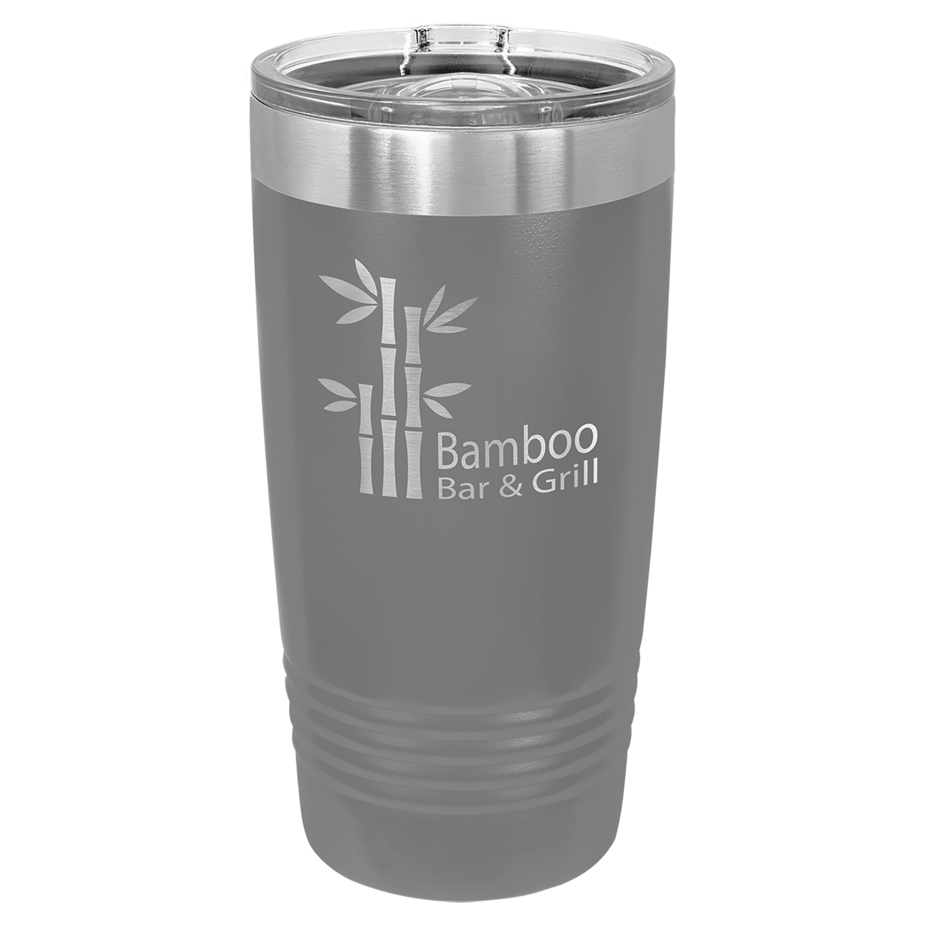 Polar Camel 20 oz. Dark Gray Insulated Ringneck Tumbler
