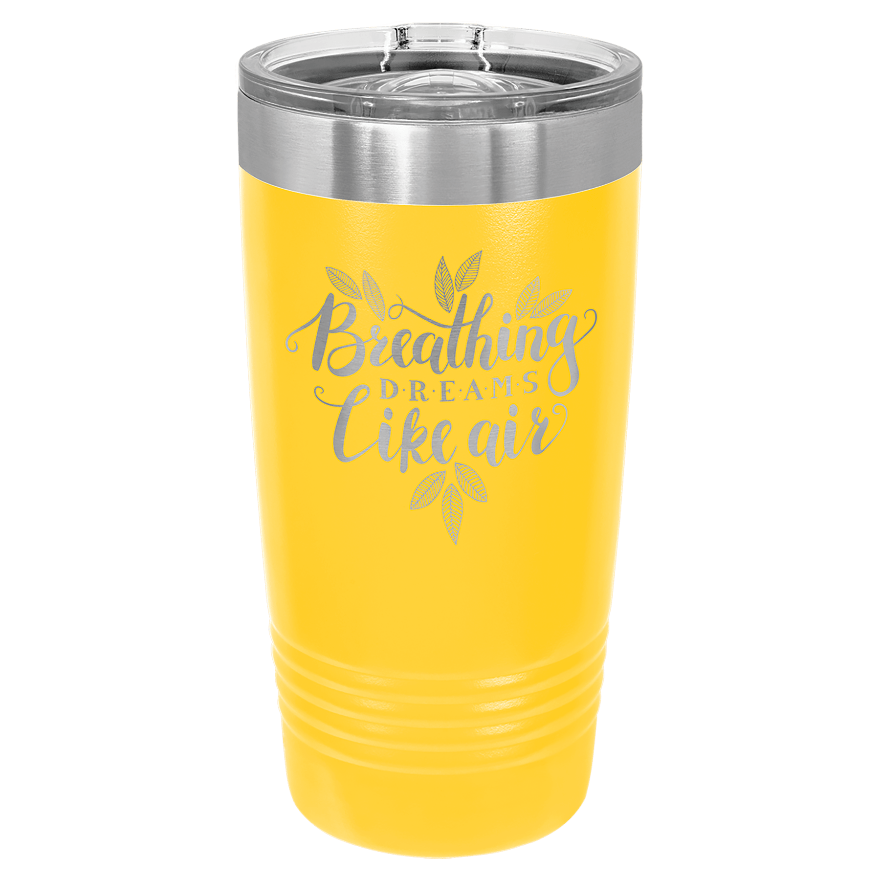 Polar Camel 20 oz. Yellow Insulated Ringneck Tumbler