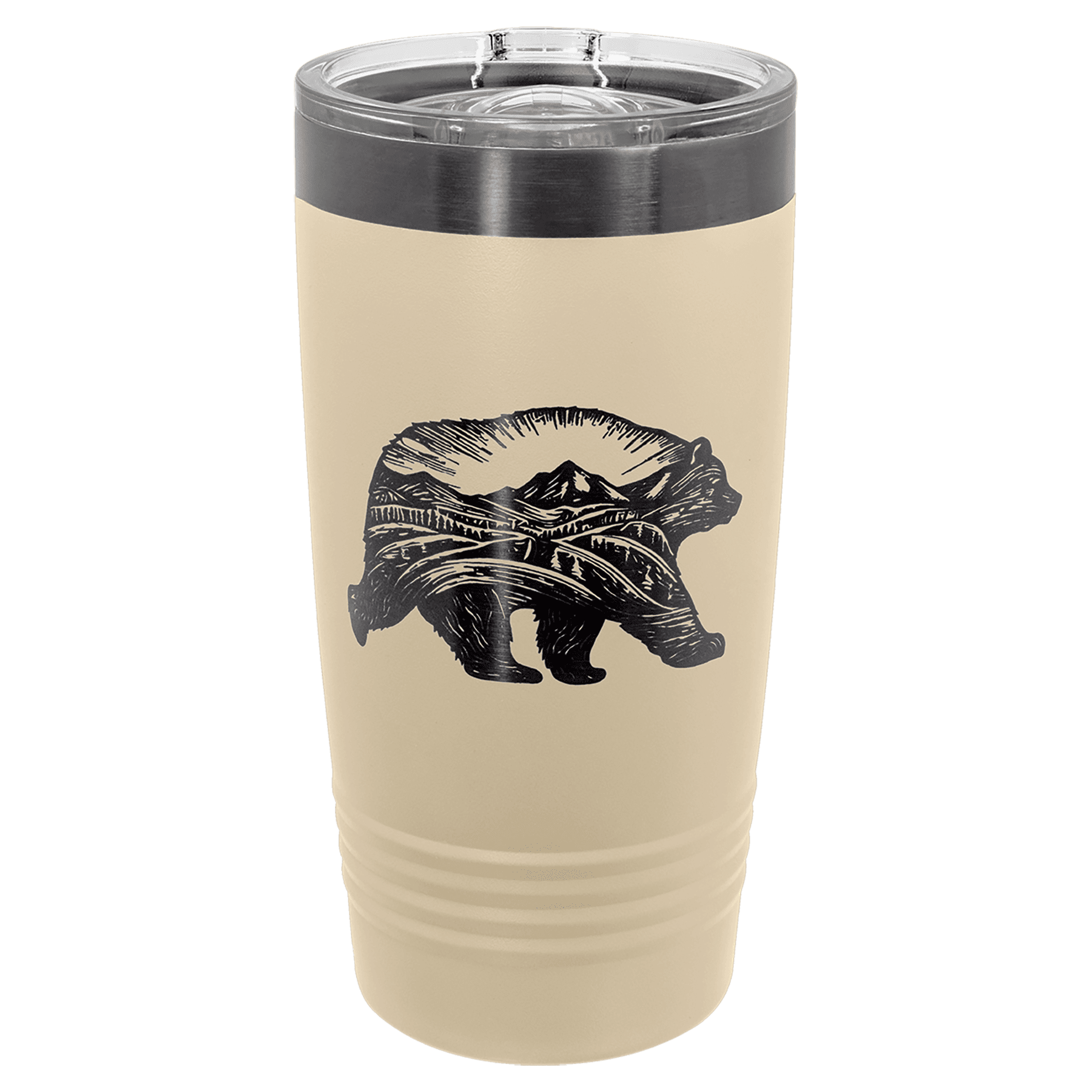 PC 20 oz. Warm S&/Ghost Black ION-Plated Ringneck Tumbler