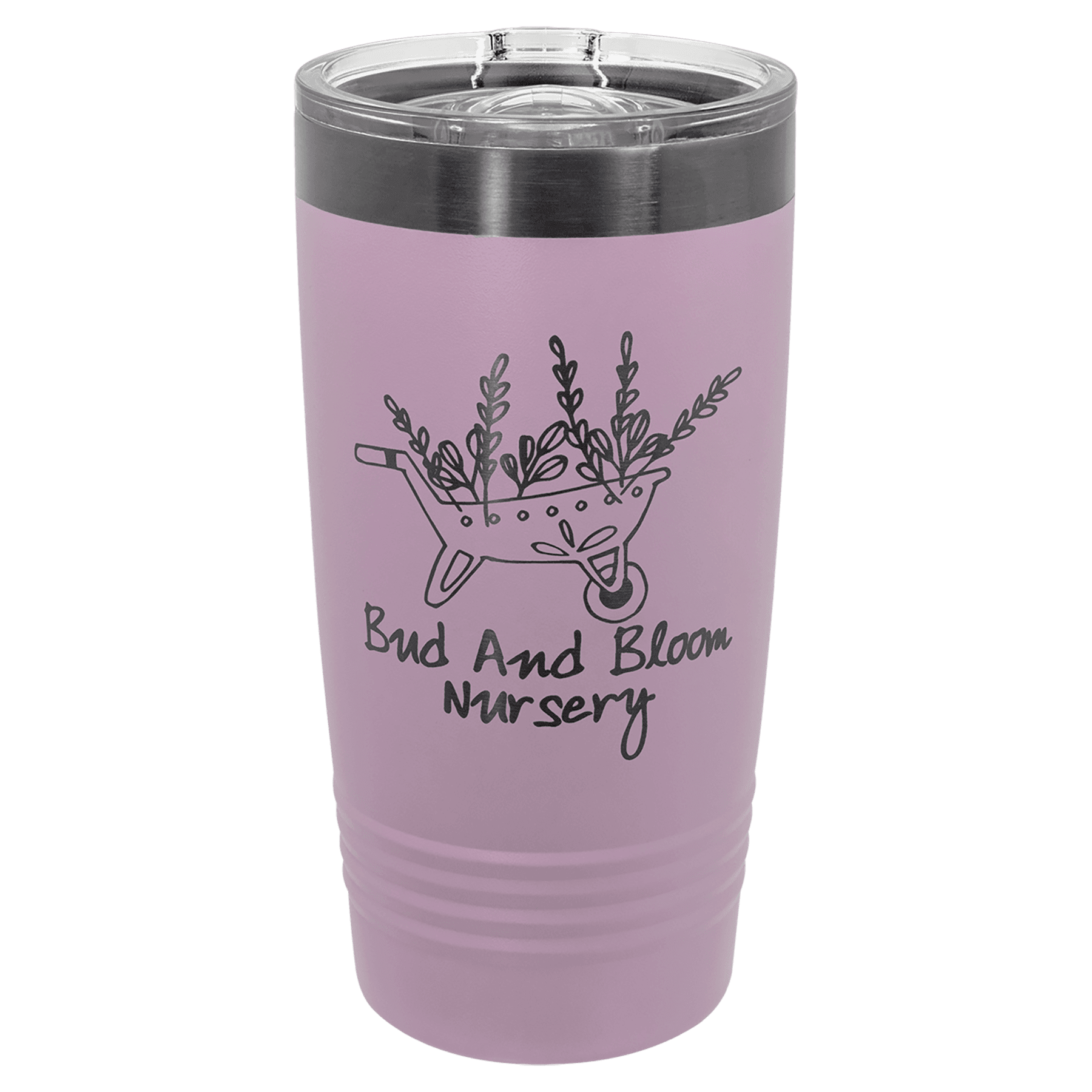 20 oz. Moody Lilac/Ghost Black ION-Plated Ringneck Tumbler