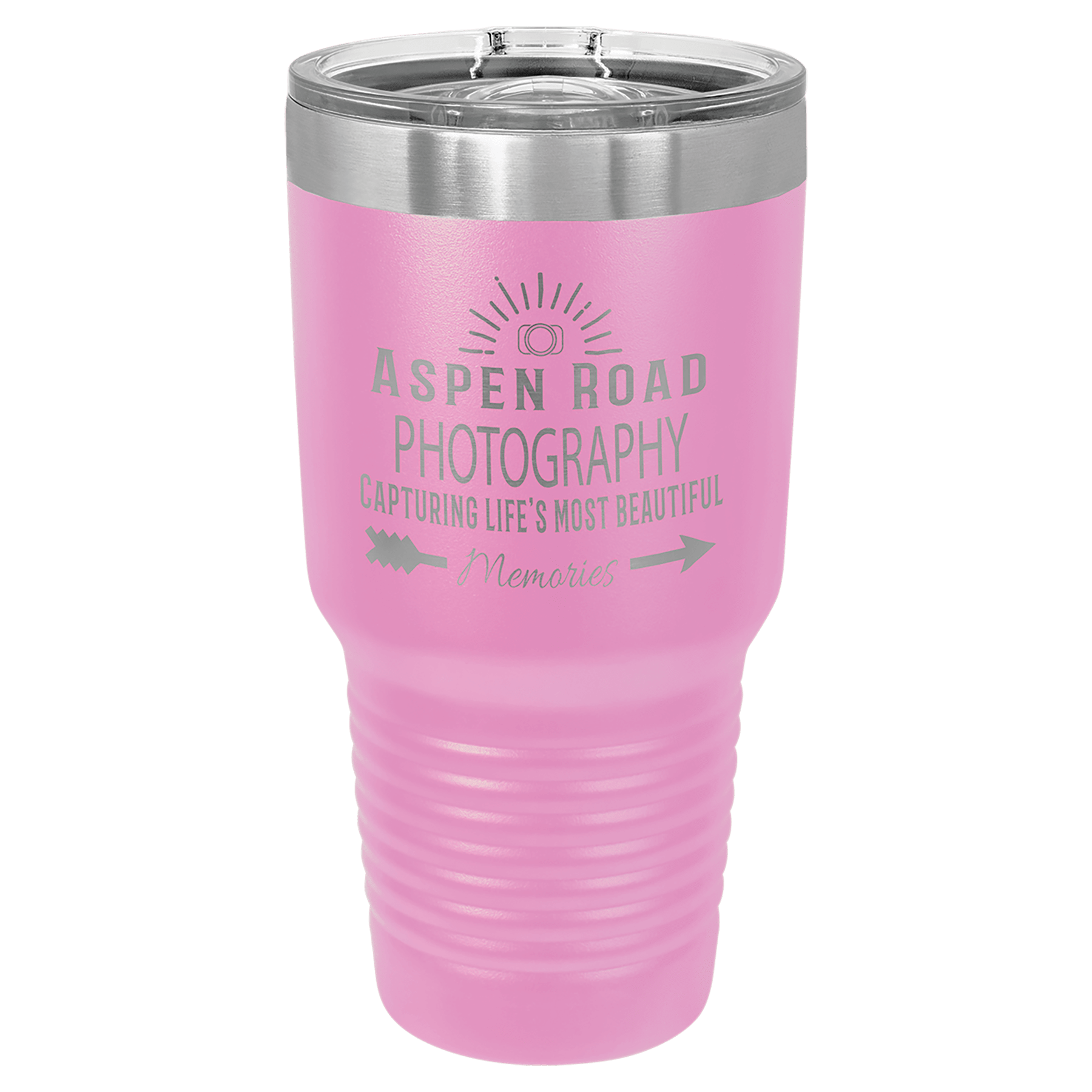 Polar Camel 30 oz. Light Purple Insulated Ringneck Tumbler