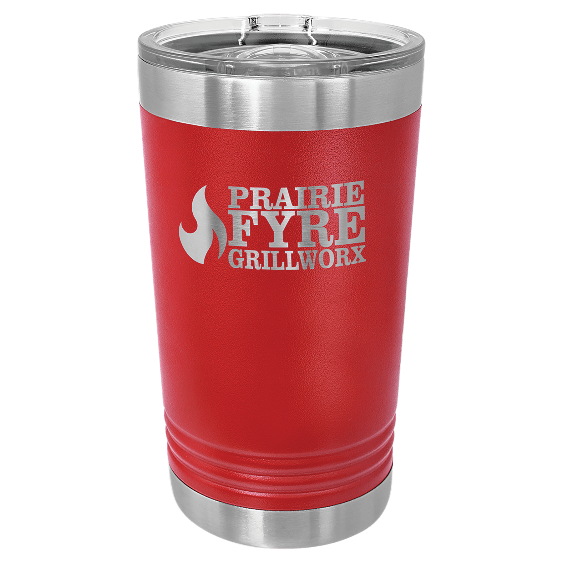 Polar Camel Red 16 oz. Pint with Slider Lid