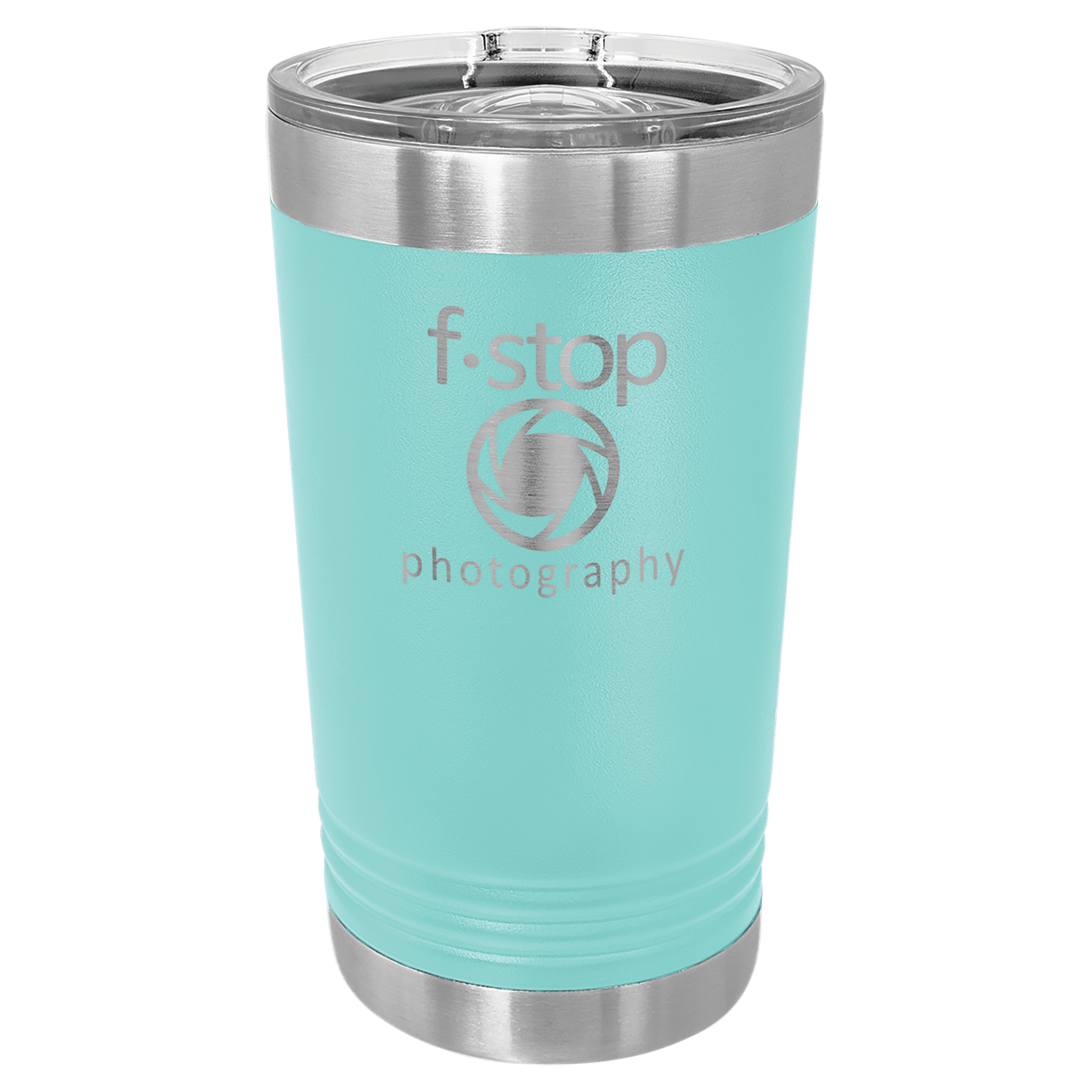 Polar Camel Teal 16 oz. Pint with Slider Lid