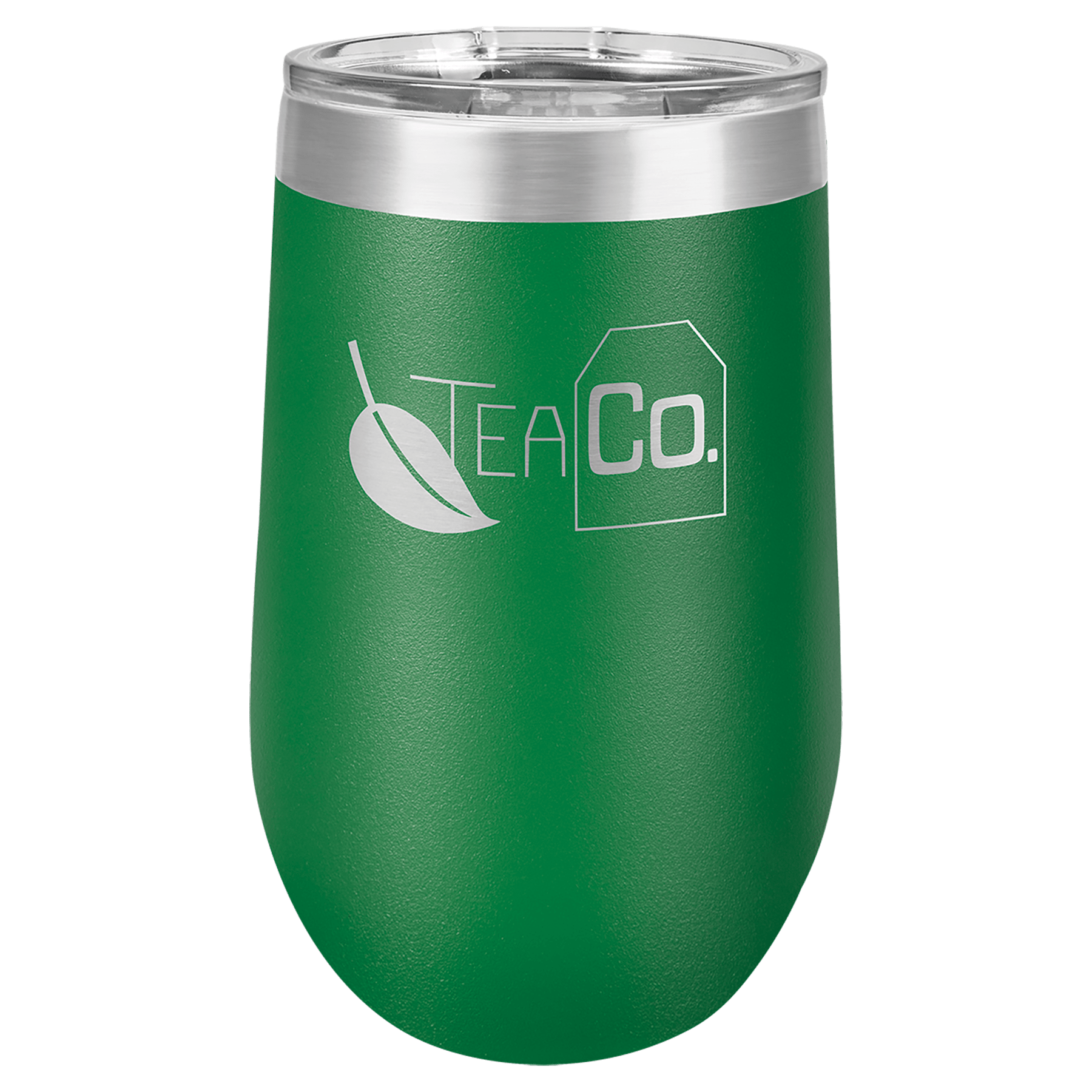 Polar Camel 16 oz. Green Stemless Tumbler