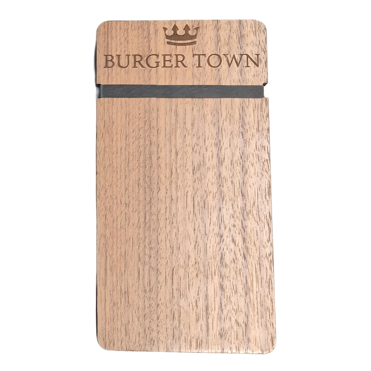 Custom Wood Menu Board and Check Presenter