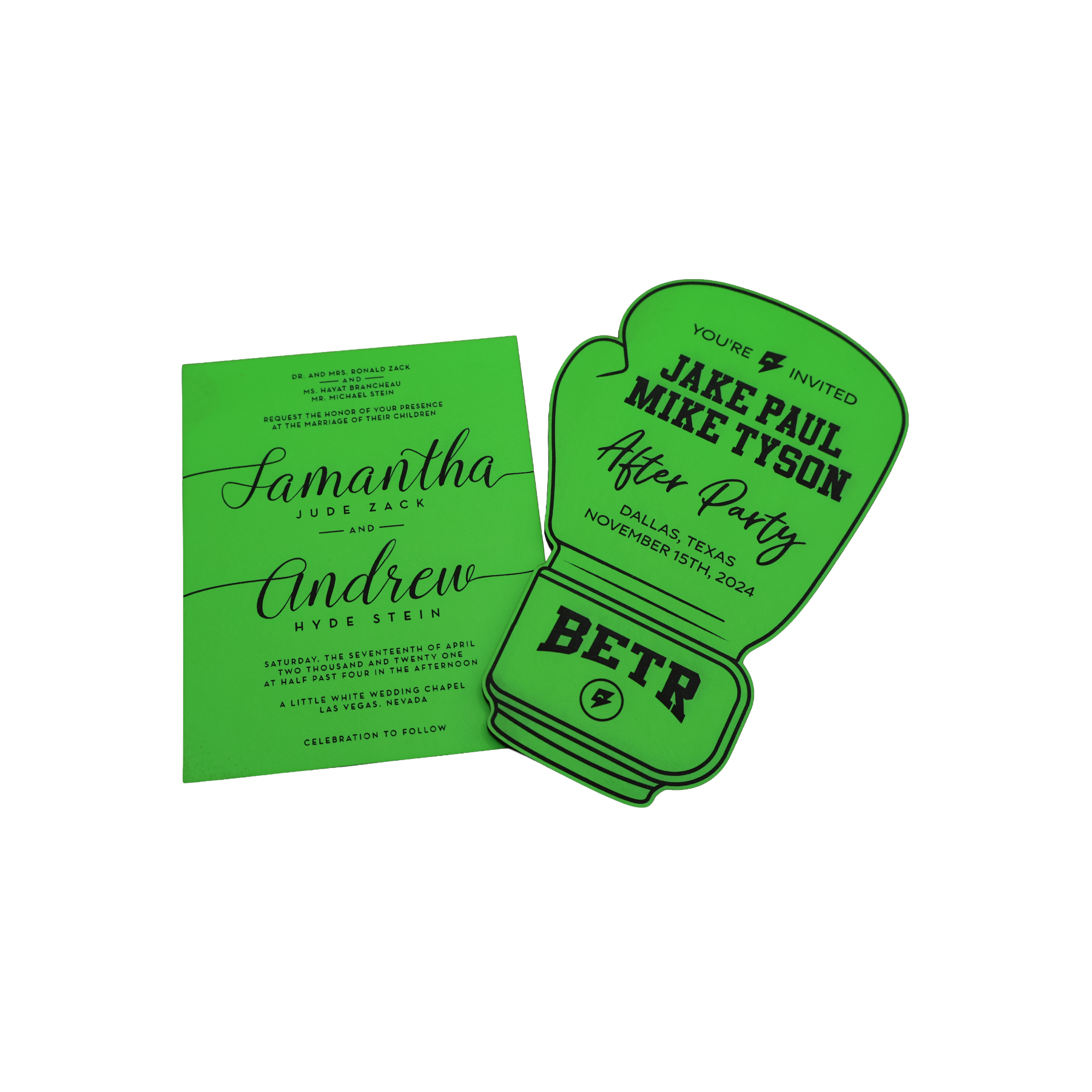 Custom Leatherette Invitation - NVX01